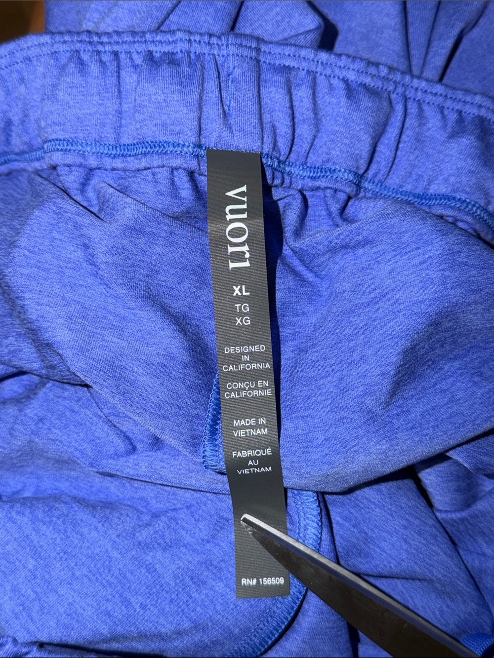 Vuori Size Extra Large Halo Modern Sweatpant In Blue/Purple Soft Comfy Bottom XL - Picture 5 of 15